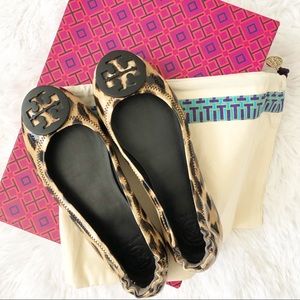Tory Burch Minnie Travel Flats, Leopard
